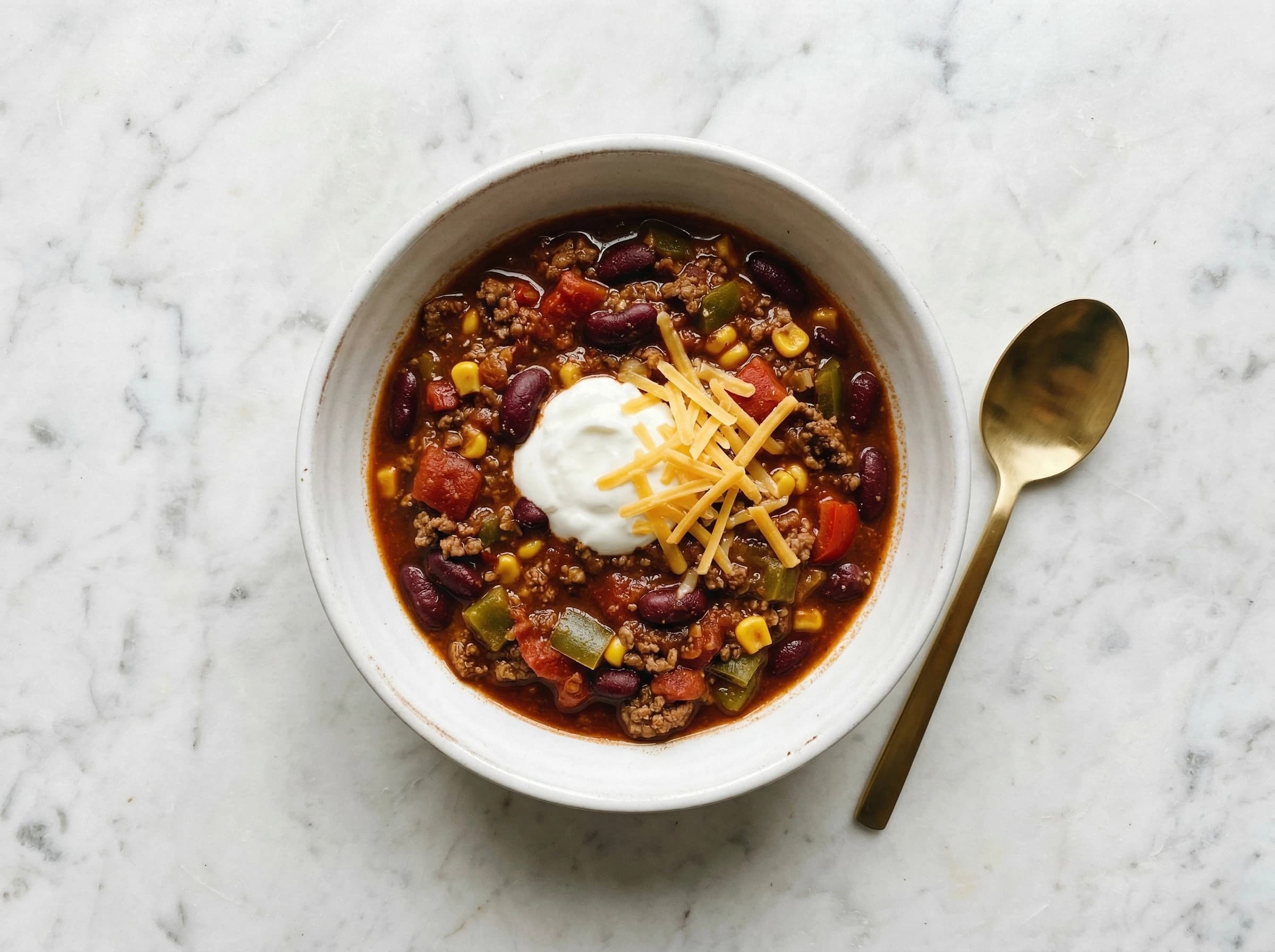 Beef or Turkey & Red Bean Chili