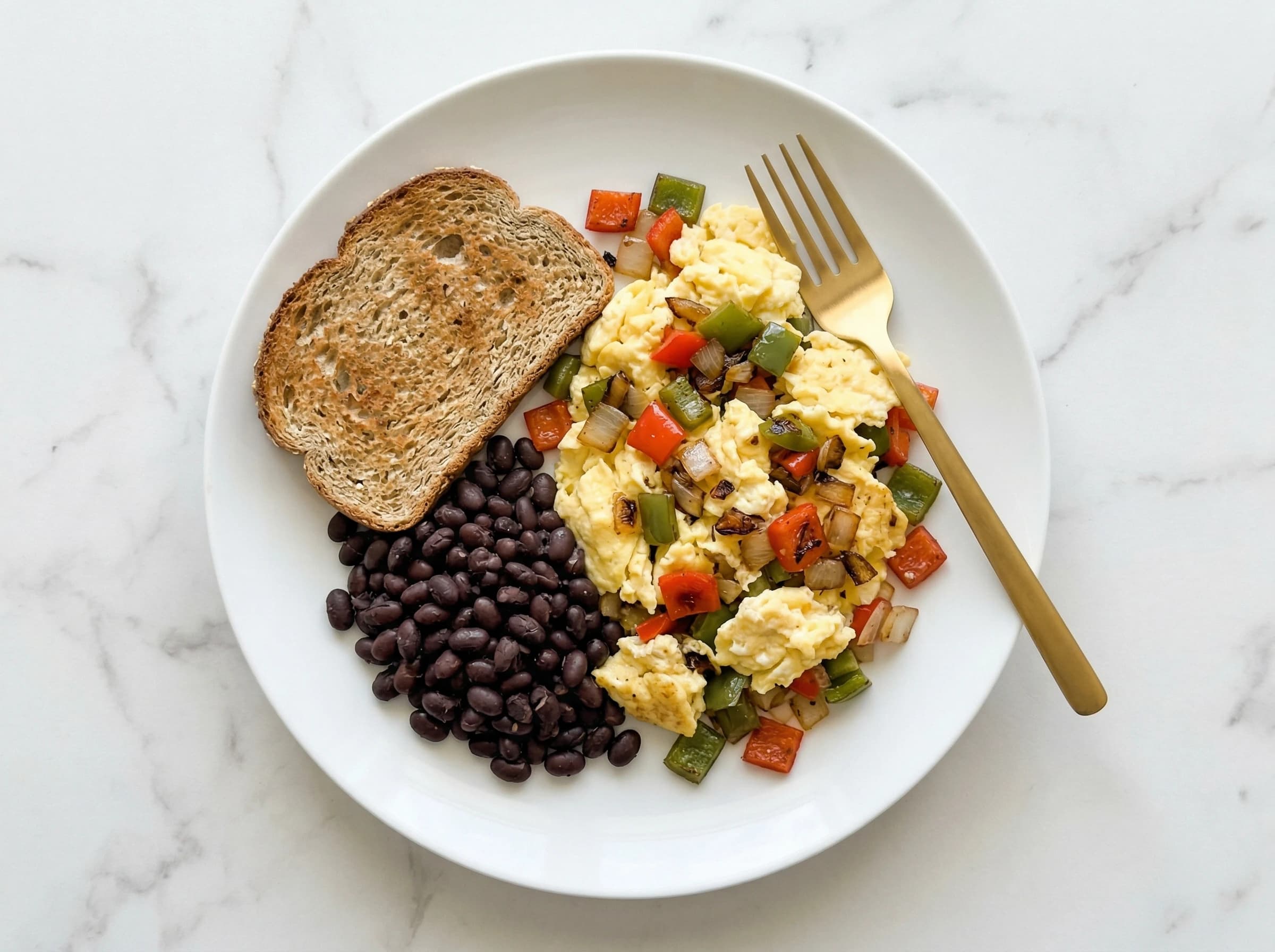 Egg Scramble & Toast