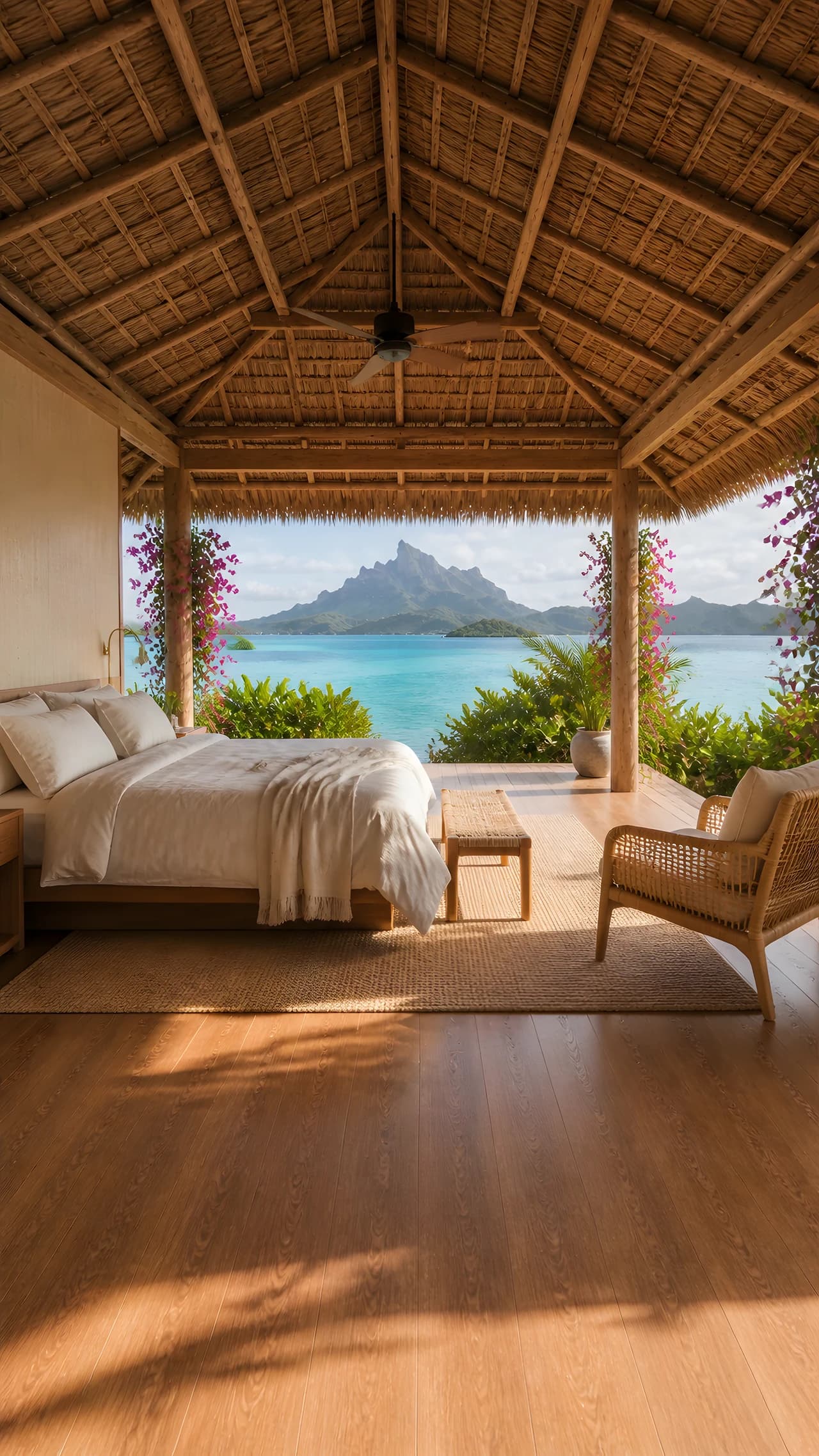 Rosie’s tropical home: bedroom suite
